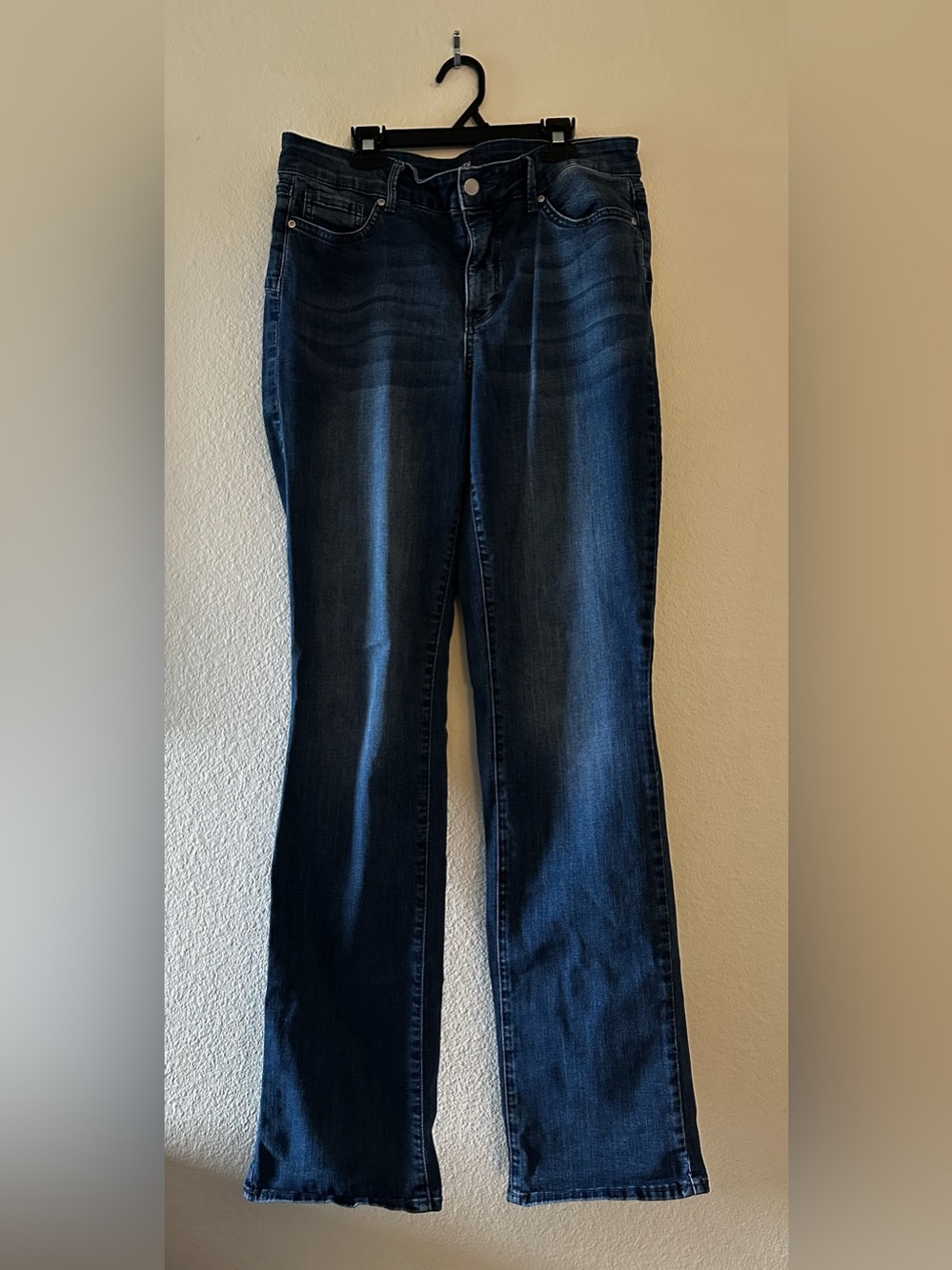 NYDJ Marilyn medium wash Blue Denim Jeans with Extralong